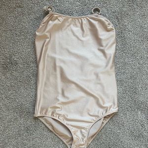 Gold/ Nude Leotard